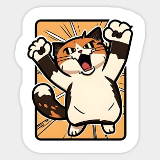 Crazy Cat Lady Funny Cat - Cat Lover Sticker